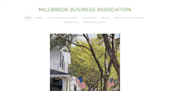 Desktop Screenshot of millbrookbusinessassociation.com
